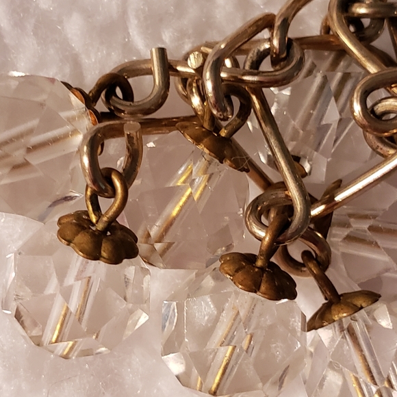 Unique vintage chandelier earrings non pierced - Picture 3 of 5